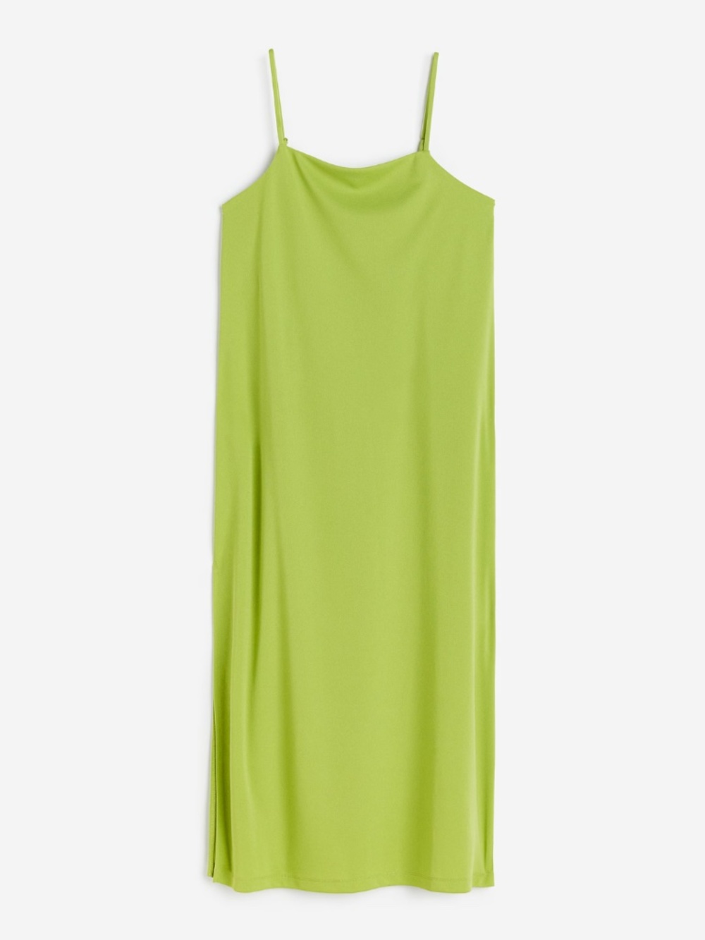 H&M Neon Green Slip Dress - Size S